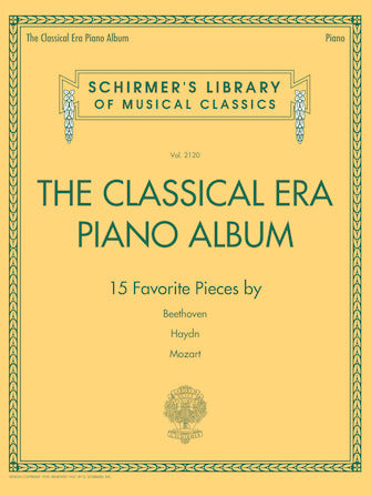 Masterpieces of the Classical Era - Schirmer's Library of Musical Classics