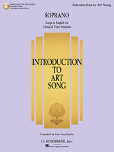 Introduction to Art Song for Soprano - With Recorded Piano Accompaniments