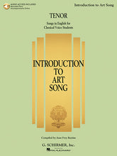 Introduction to Art Song for Tenor - with Recorded Piano Accompaniments