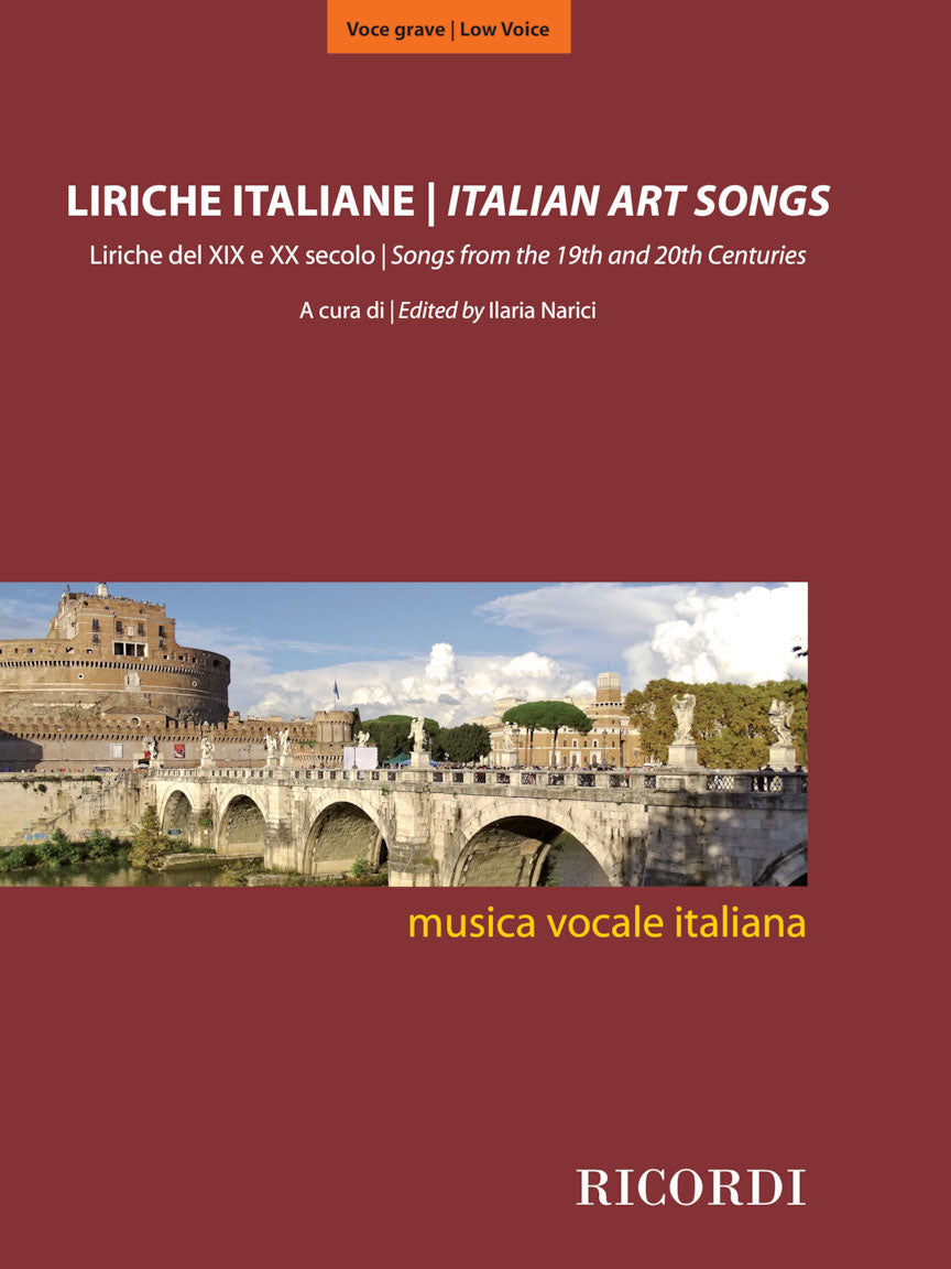 Italian Art Songs - Medium/low Voice - Songs From The 19th And 20th Centuries