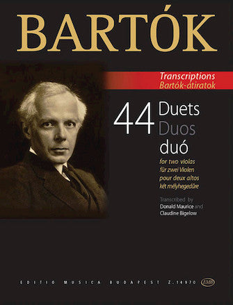Bartok 44 Duets for Two Violas (From the 44 Violin Duets)