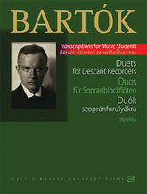 Bartok Duets for Descant Recorders for the Children's and Female Choruses
