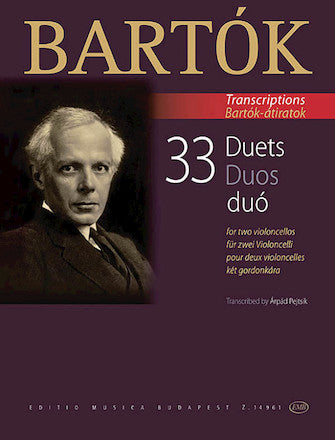 Bartók 33 Duets for Two Violoncellos (From the 44 Violin Duets)