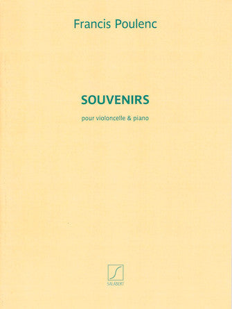 Poulenc Souvenirs for Cello and Piano