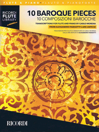 10 Baroque Pieces for Flute and Piano