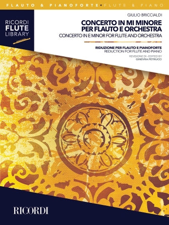 Briccialdi Concerto in E Minor Flute and Piano Reduction (From Orchestra)