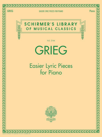 Grieg - Easier Lyric Pieces for Piano