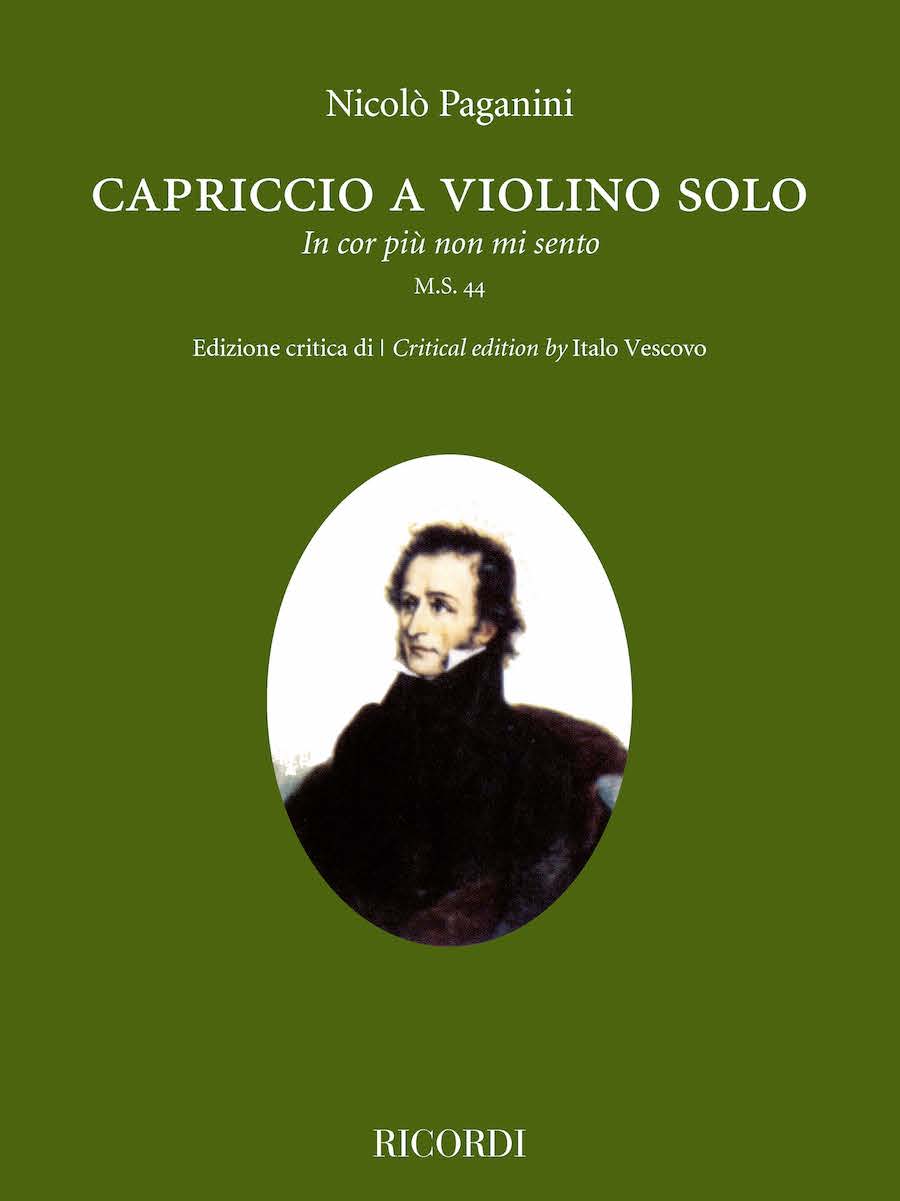 Paganini Capriccio 'In Cor Piu Non Mi Sento' M.S. 44 Violin Solo