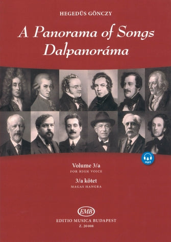 Panorama of Songs 3/A Easy Songs from 4 Centuries in 6 Languages - High Voice