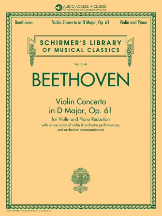 Beethoven Violin Concerto in D Major, Op. 61