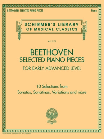 Beethoven - Selected Piano Pieces Volume 2151