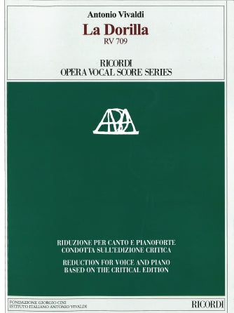 Vivaldi La Dorilla, RV 709 Vocal Score