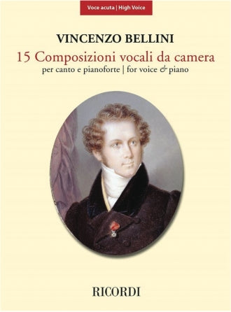 Bellini 15 Composizioni Vocali da Camera – High Voice