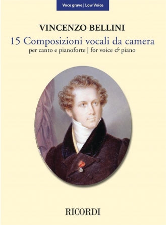 Bellini 15 Composizioni Vocali da Camera – Low Voice