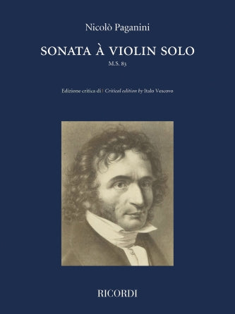 Paganini Sonata for Violin Solo MS83