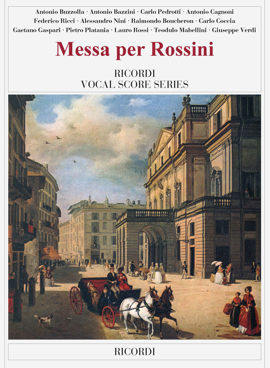 Messa Per Rossini Vocal Score