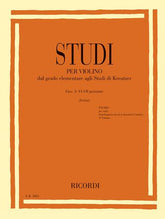 Perlini Studies For Violin - Fasc. III: VI-VII Positions