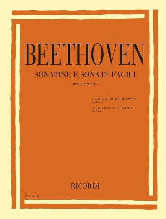 Beethoven Sonatinas and Easy Sonatas for Piano