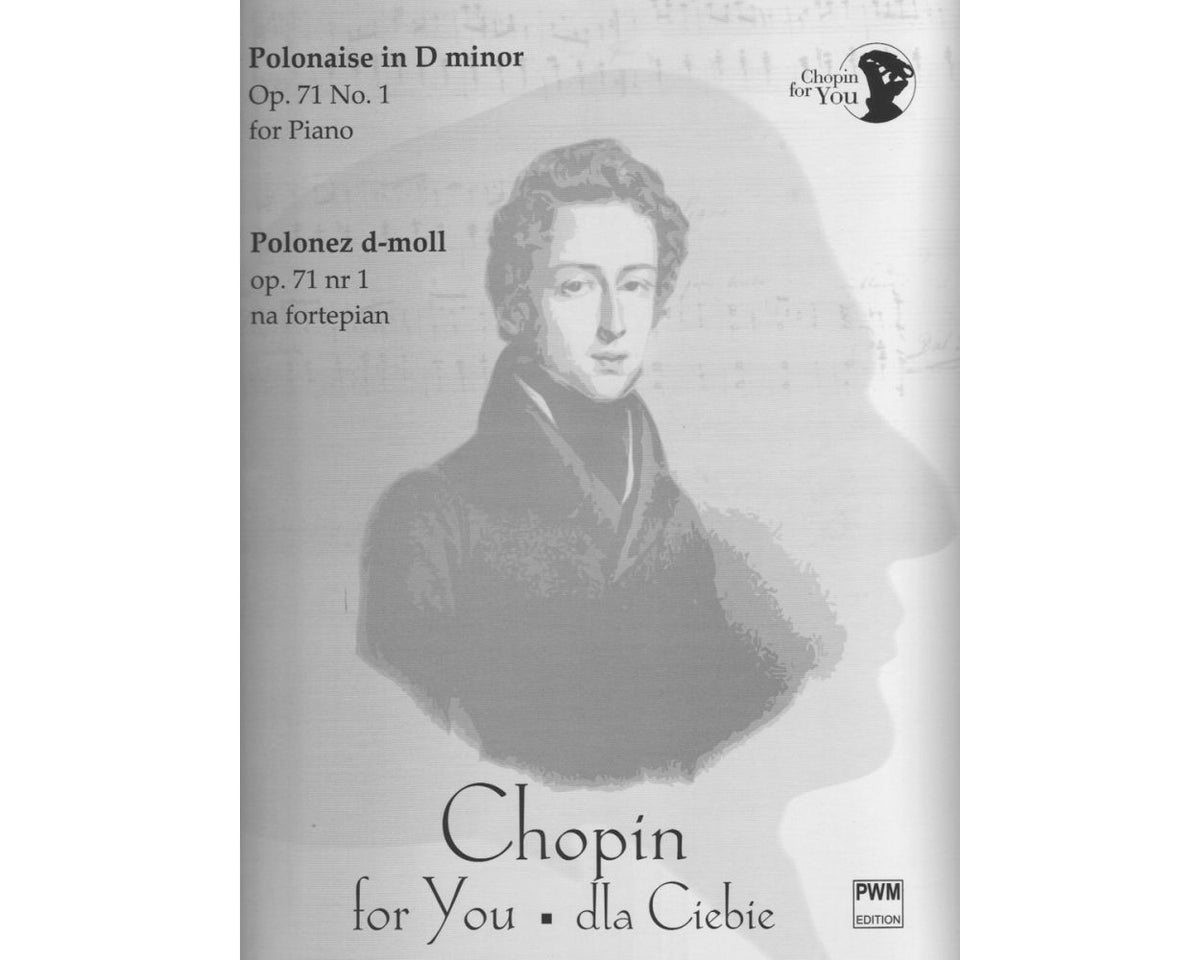 Chopin Polonaise D minor CLEARANCE SHEET MUSIC / FINAL SALE