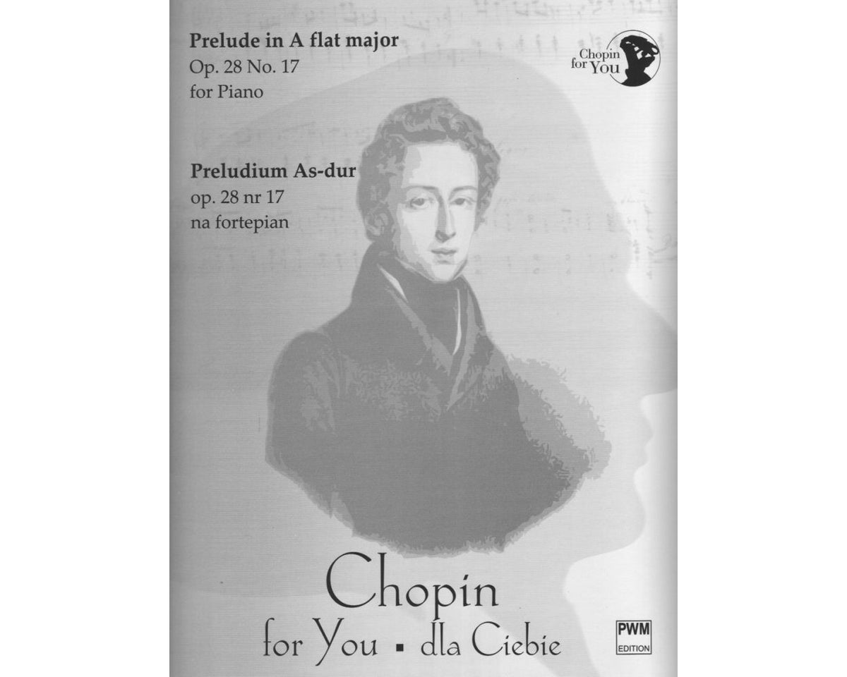 Chopin Prelude A flat major op. 28 CLEARANCE SHEET MUSIC / FINAL SALE