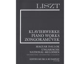 Liszt Hungarian National Melodies and Other Works