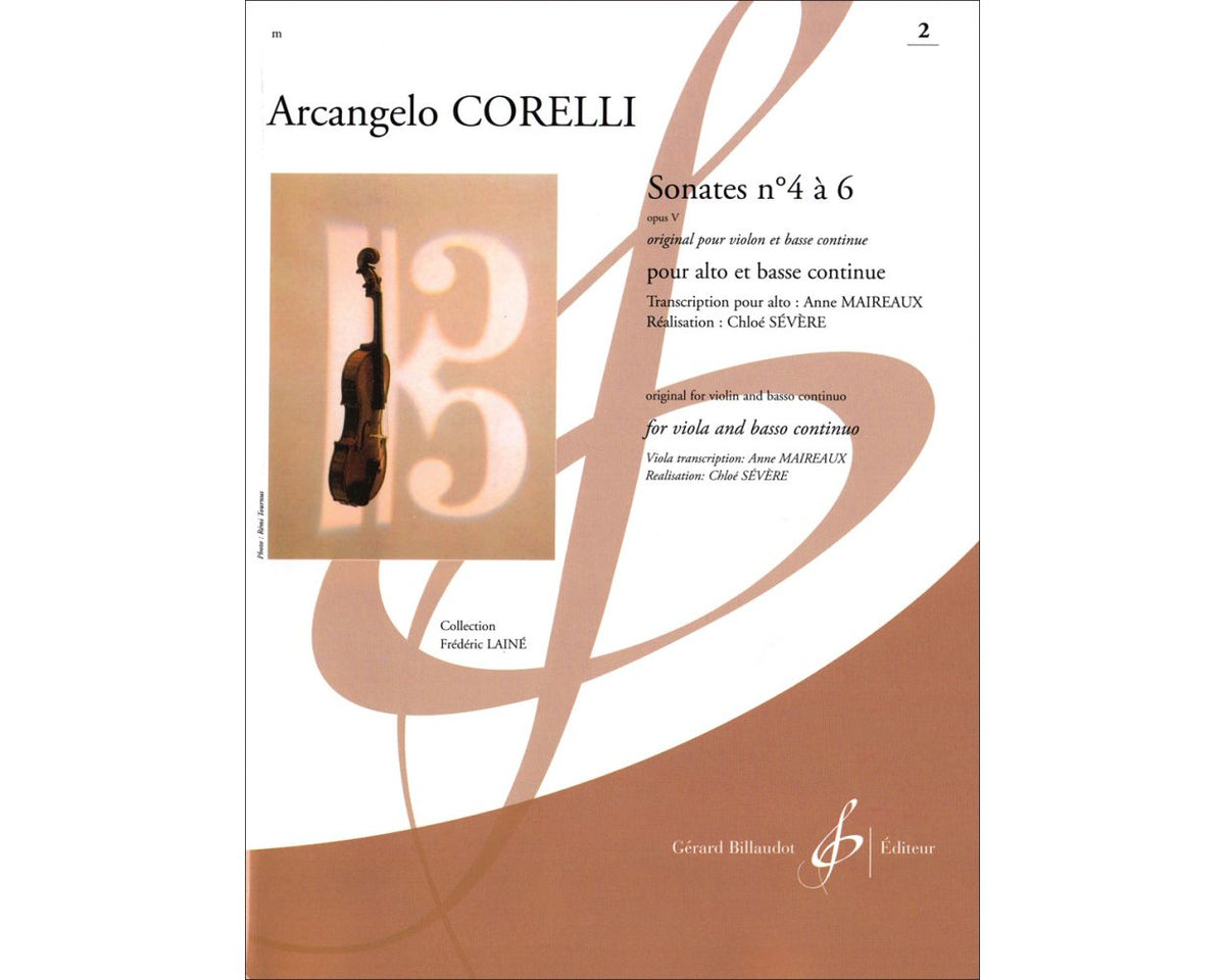 Corelli Sonatas 4-6