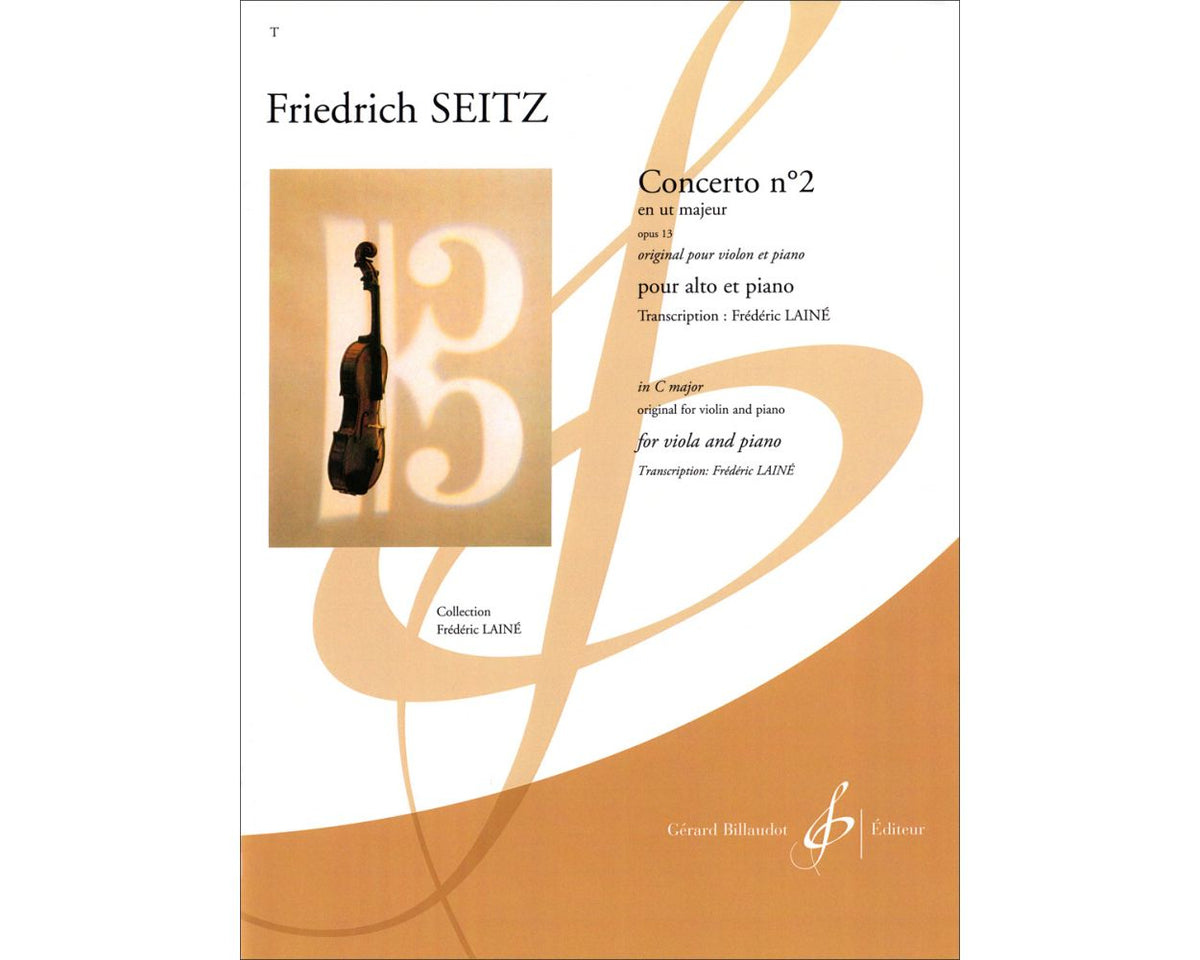 Seitz: Viola Concerto no. 2 op. 13
