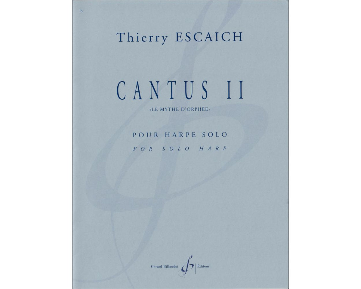 Escaich: Cantus II "Le mythe d'orphee"