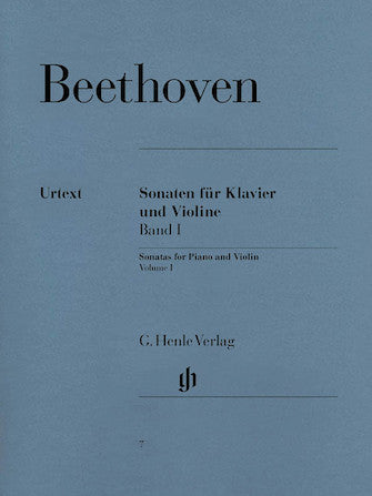 Beethoven Sonatas for Piano and Violin Volume 1