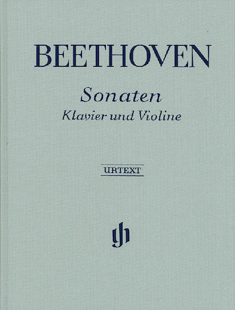 Beethoven Sonatas for Piano and Violin Volumes 1 and 2 (cloth hardcover)