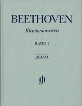 Beethoven Piano Sonatas - Volume 1 (Hardcover)