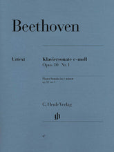 Beethoven Piano Sonata No 5 in C minor Opus 10 No 1