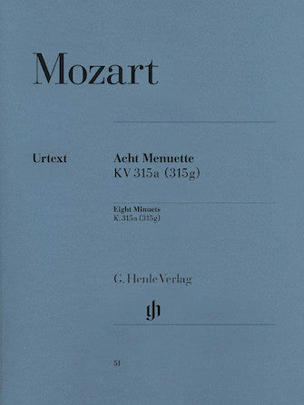 Mozart 8 Minuets K315