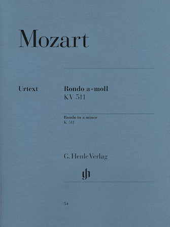 Mozart Rondo in A minor K511
