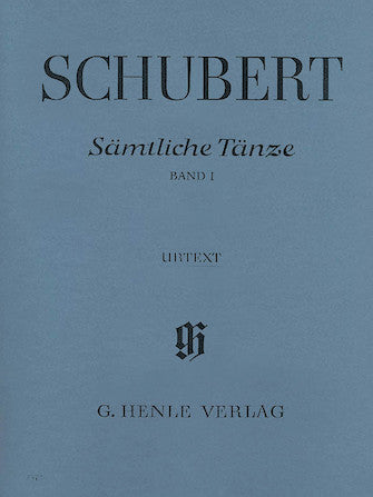 Schubert Complete Dances Volume 1