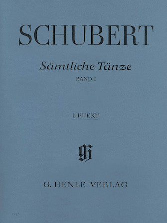 Schubert Complete Dances Volume 1
