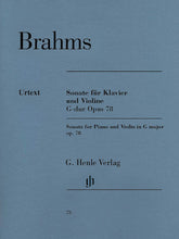 Brahms Sonata for Piano and Violin in G Major, Op. 78