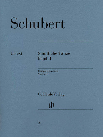 Schubert Complete Dances Volume 2