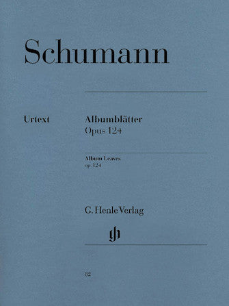 Schumann Albumblatter (Album Leaves) Op. 124