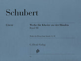Schubert Works for Piano Four-Hands Volume 3
