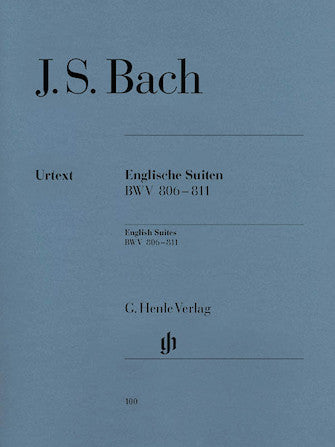 Bach English Suites BWV 806-811