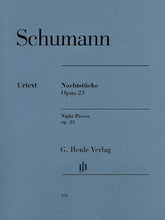 Schumann Nachtstucke, Op. 23 (Night Pieces)