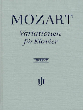 Mozart Piano Variations Hardcover