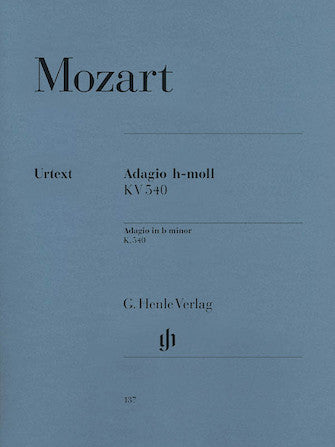 Mozart Adagio in B Minor K540