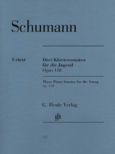 Schumann 3 Piano Sonatas for the Young, Op. 118