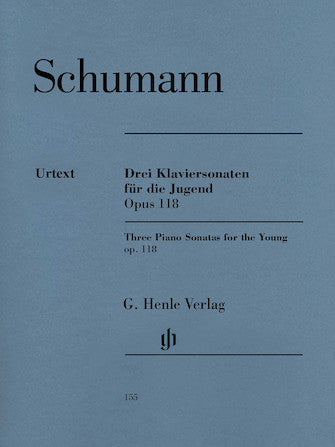 Schumann 3 Piano Sonatas for the Young, Op. 118