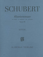 Schubert Piano Sonata A minor Op. 42 D 845