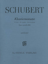 Schubert Piano Sonata in A major Opus Posthumous 120 D 664