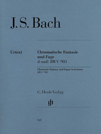 Bach Chromatic Fantasy and Fugue in D minor BWV 903 and 903a
