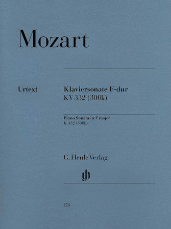 Mozart Piano Sonata in F major K332 (300k)